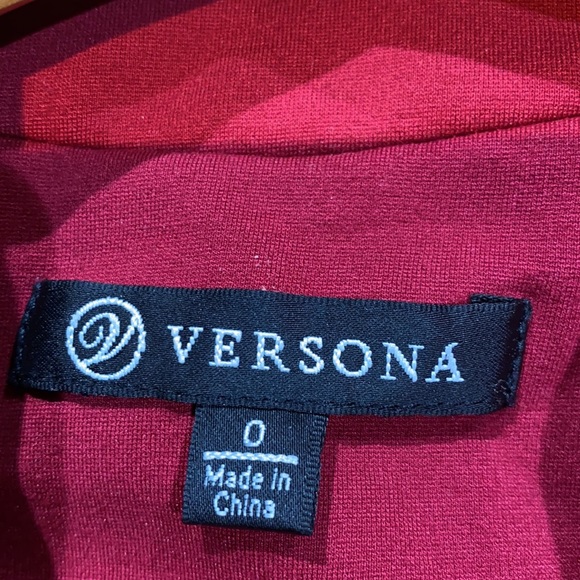 VERSONA  Red Blazer, size 0 - Picture 7 of 7